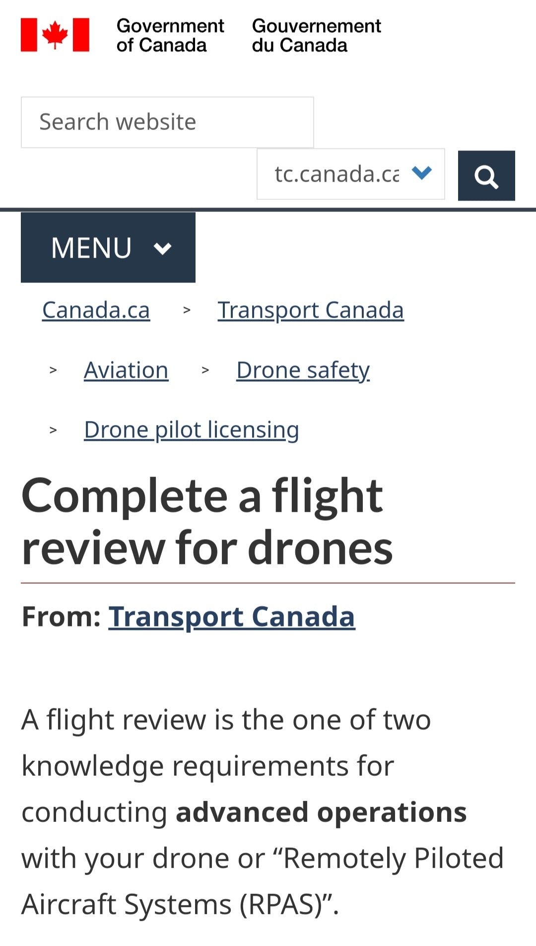 Flight Reviews